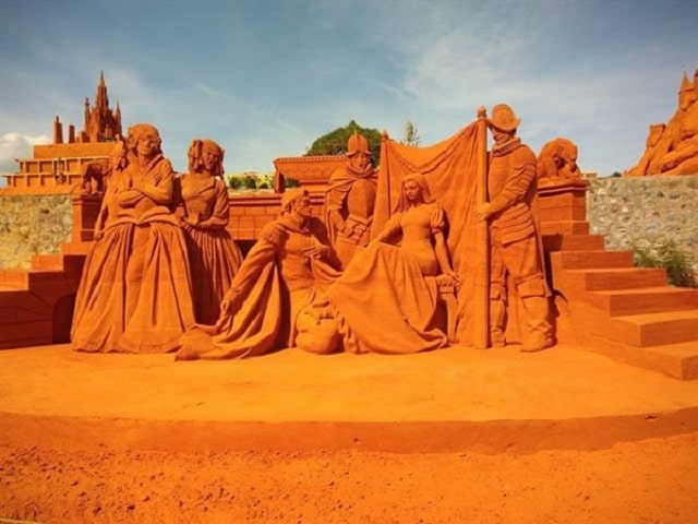 công viên tượng cát